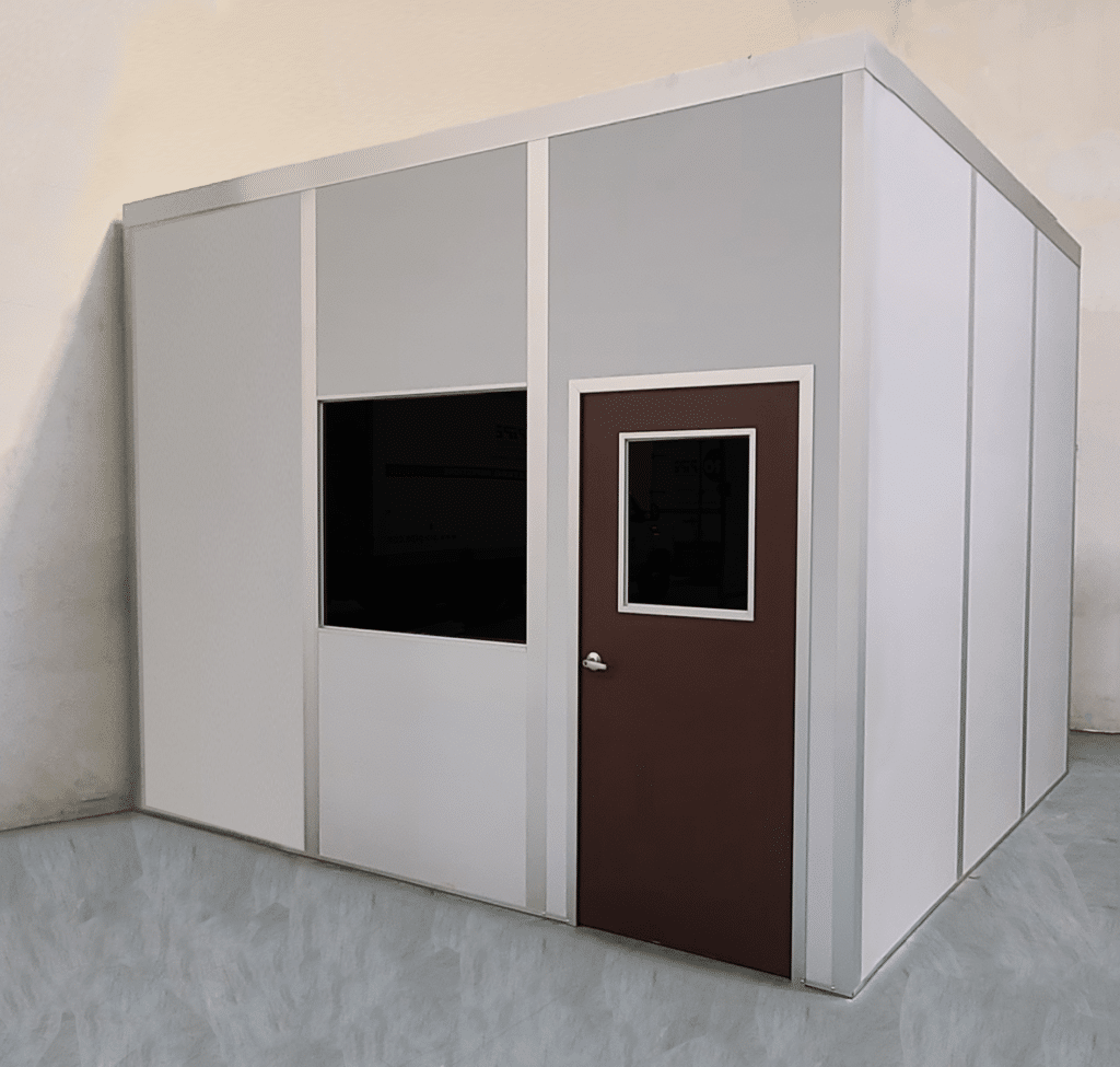12x12 inplant warm-up room