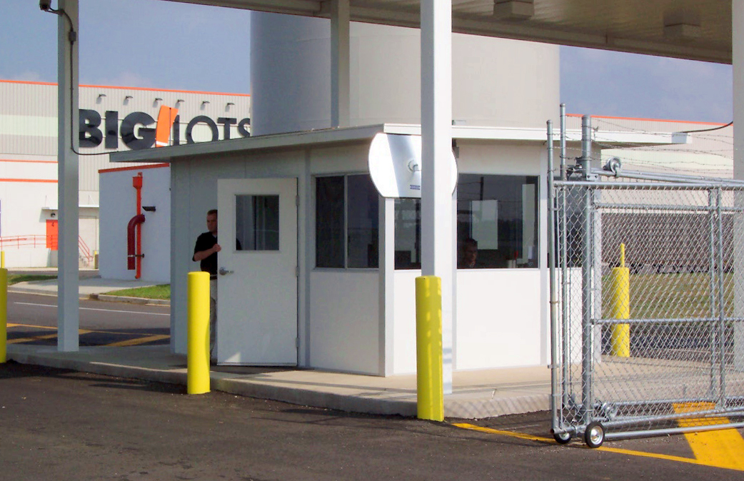 guard house guard shack guard booth TOLL BOOTH made by allied modular - modular guardhouse